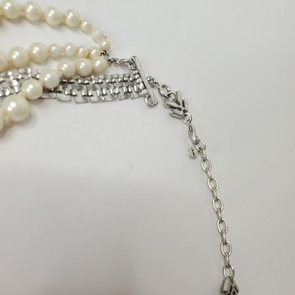 Stella & Dot Pearl Layered Necklace - Picture 2 of 3